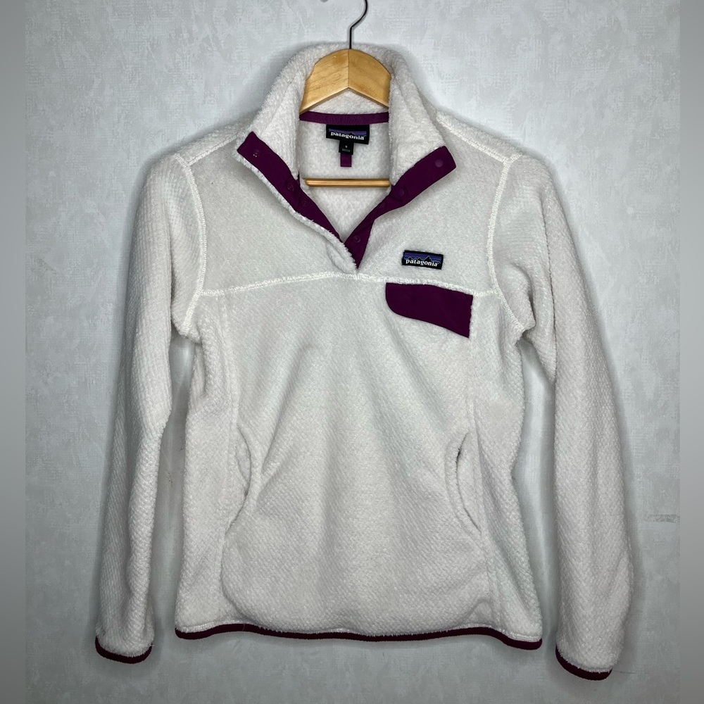 Patagonia Colorblock Fleece Pullover 1/4 Snap | Women’s Small